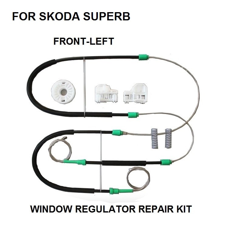 Skoda superb window regulator  ڵ   ַ  ŰƮ front-left set 2001-2009